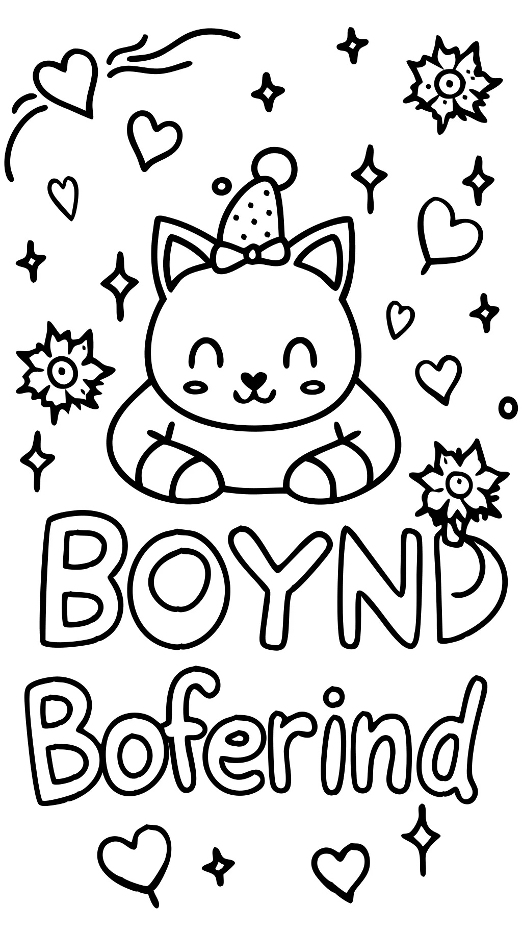 coloring pages for boyfriend